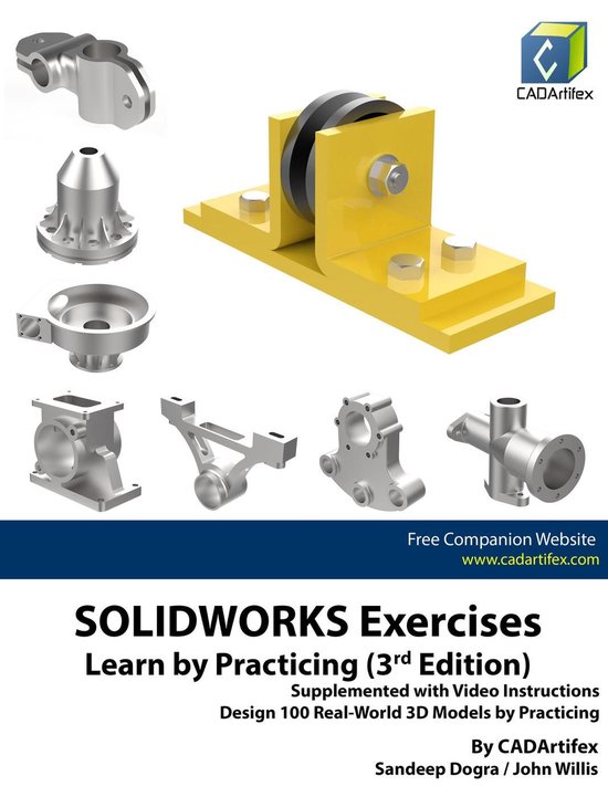 SOLIDWORKS Exercises - Learn by Practicing (3rd Edition) - cover