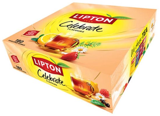 Thee Lipton assortimentsbox 12x15stuks