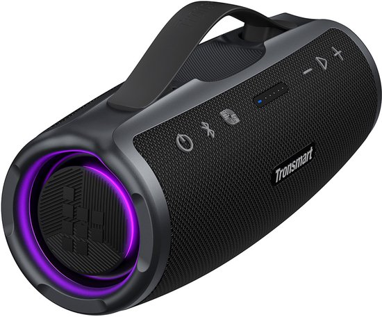 Tronsmart Mirtune S100 Bluetooth Speaker Portable Wireless Speaker with 50W Output, IPX7 Waterproof, APP Control, Built-in Powerbank & Retractable Handle, for Camping, Hiking, Halloween Gift — afbeelding 2