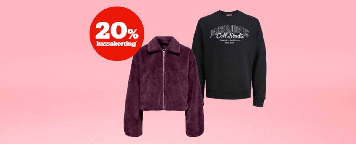 20% réduction à la caisse