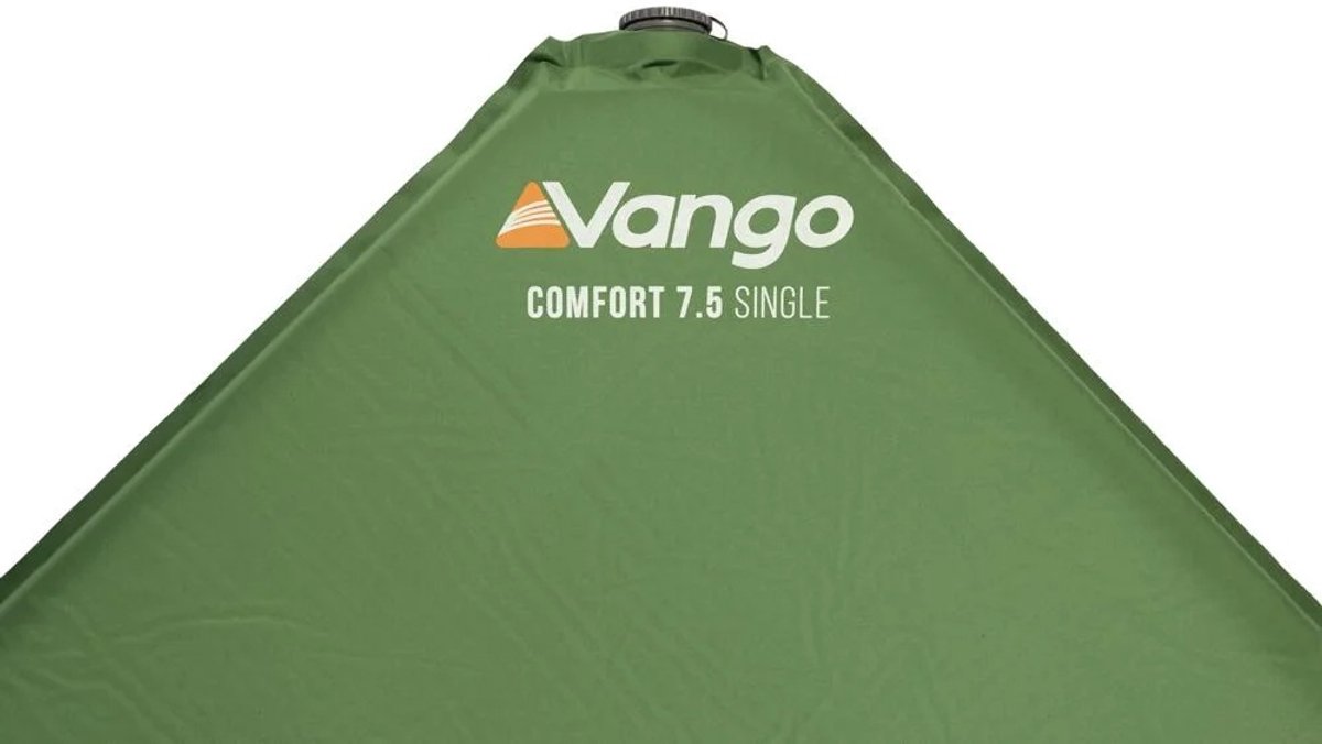 Vango Comfort 7.5 Eenpersoons Zelfopblazende Slaapmat - Groen