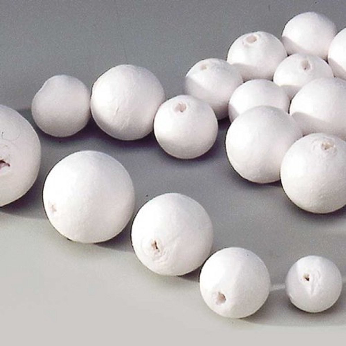 Katoen Ballen 25 mm - Set van 25 Stuks