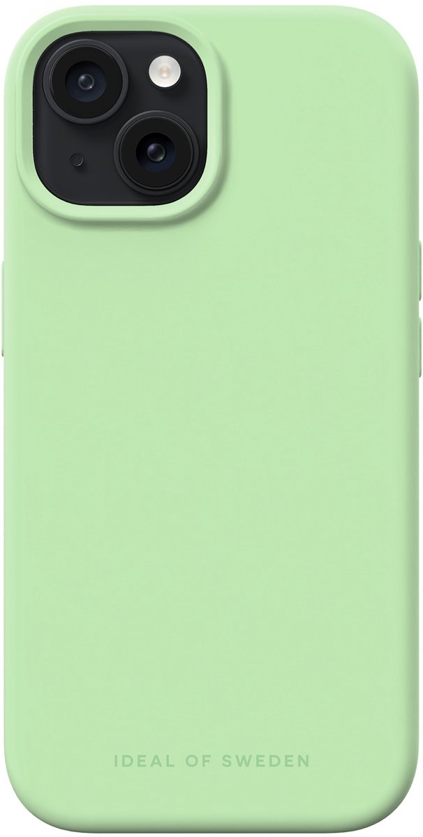 iDeal of Sweden Silicone Case geschikt voor Apple iPhone 17e / 16e / 15 / 14 / 13 - Mint