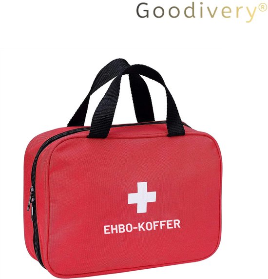 Goodivery ® - Noodpakket voor Thuis 72 Uur - EHBO-set 230-delig - Complete Assortiment Outdoor Survival Nooddoos voor Werkplek, Thuis, Auto, Kamperen, Reizen, Sport - Mini Box Medische Noodhulp