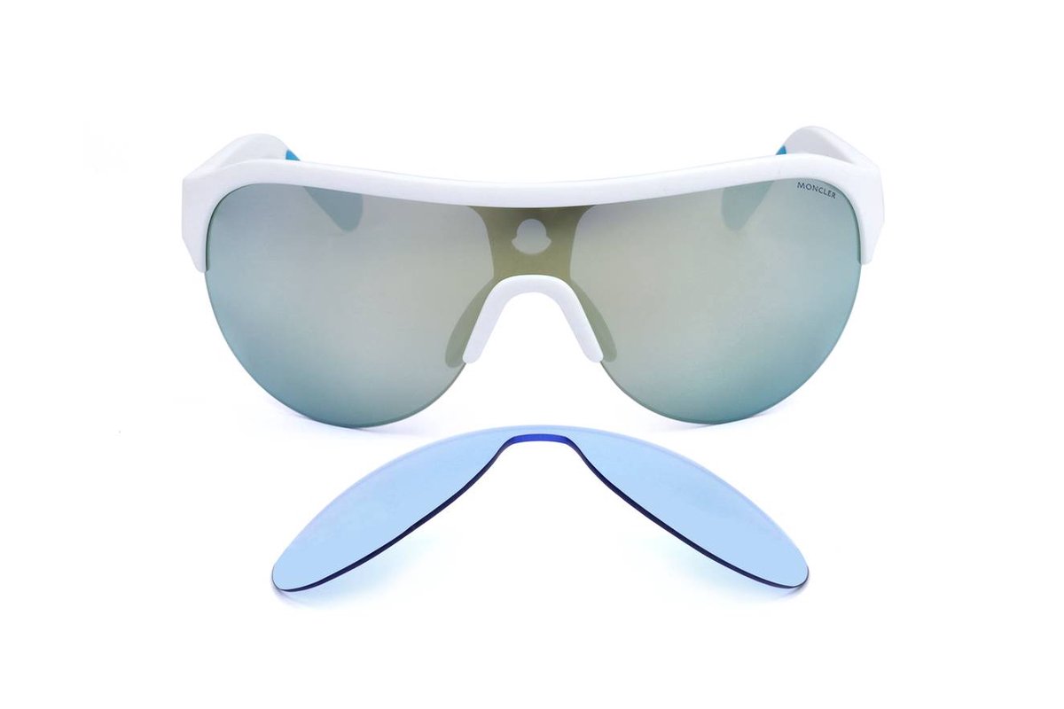 Moncler ML0049 21C Zonnebril - Dames - Heren - Wit