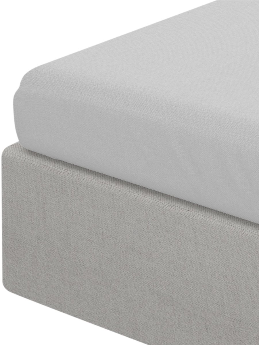 HOMLA LAUKO - BEDDING - Beddengoed - Dekbedovertrek - Renforcé Grijs - 90x200 cm
