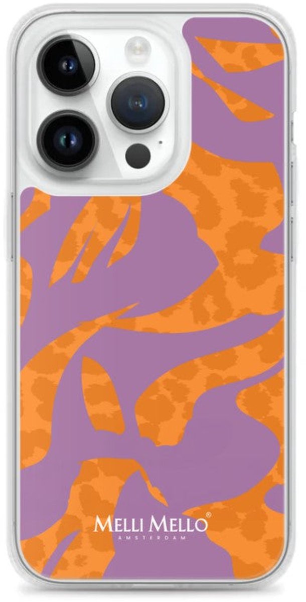 Melli Mello Telefoonhoesje Tangerine Twist (Soft case) - Apple iPhone 14 Pro