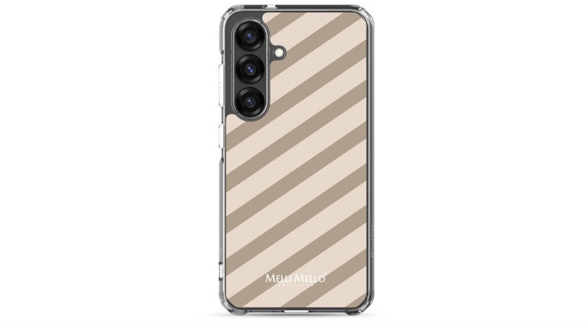 Melli Mello Telefoonhoesje Sand Stripe (Soft case) - Samsung Galaxy S25