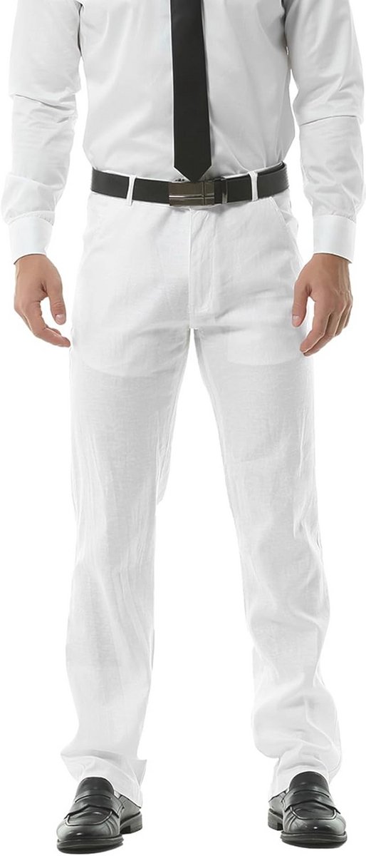 Casual broek voor heren - Comfortabele en stijlvolle linnen broek