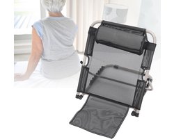 Verstelbare Lifting Bed Backrest - 6 Speed Verstelbaar - Vouwbare Bedrug met Kussen - Boek Kussen - Lees Pad - Zit Hulp voor Senioren en Patiëntenzorg
