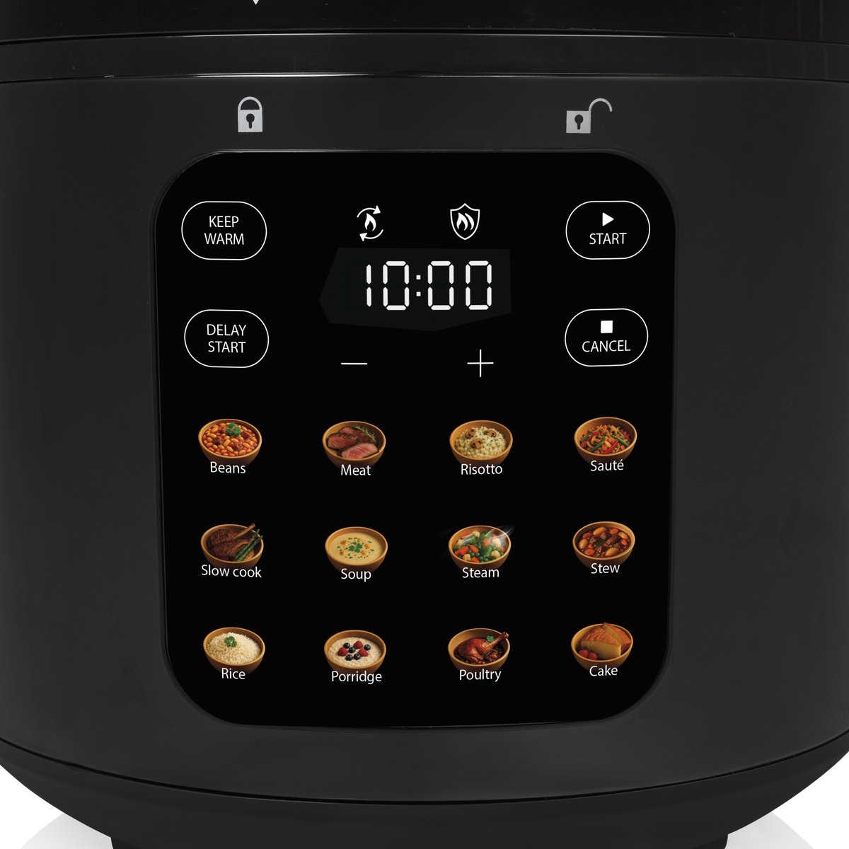 Tristar RK-6160 - Rijstkoker met stomer - Multicooker - 6L - Snelkookpan - 1000W - Zwart – foto 7