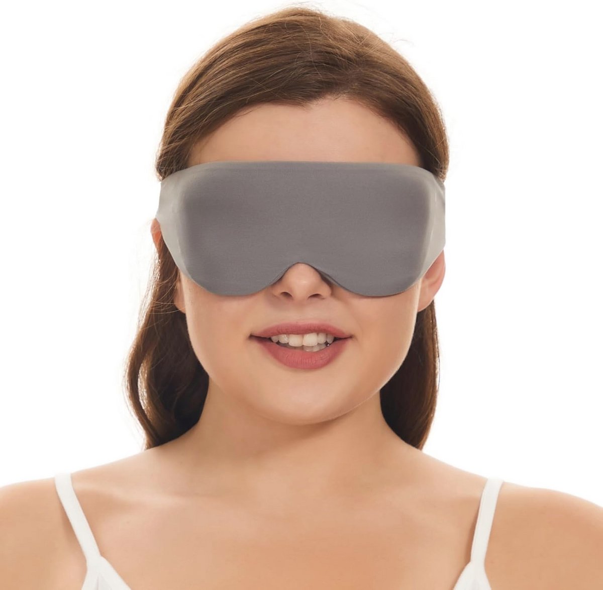 Oogmasker voor zijslapers - Comfortabel en 100% verduisterend slaapmasker voor alle slaaphoudingen