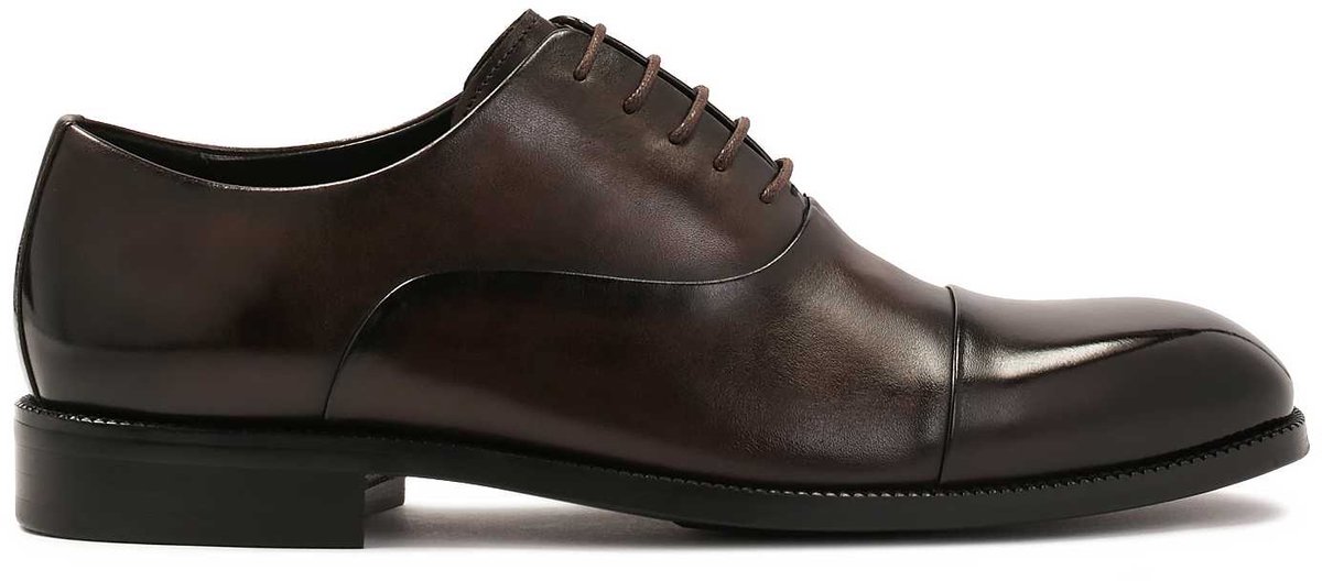 Classic brown cap toe oxfords