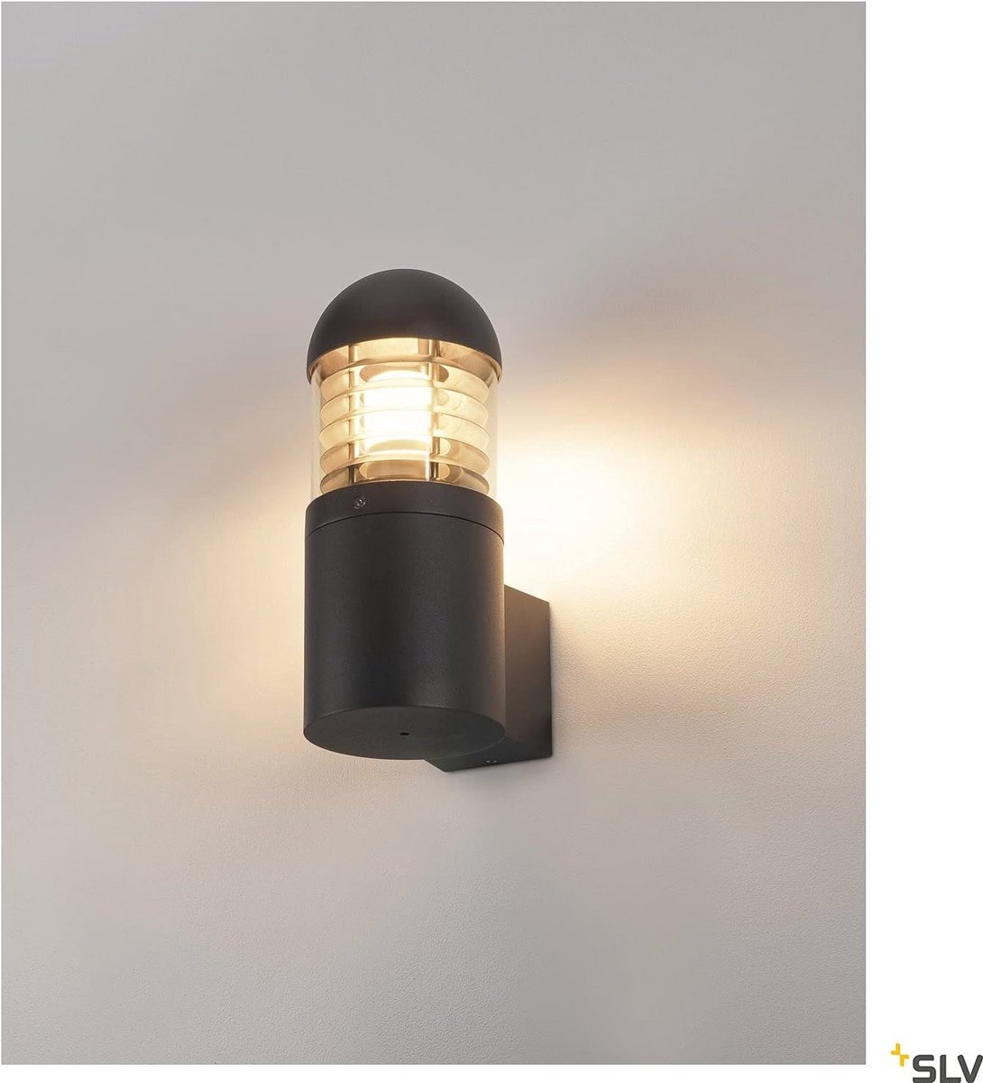 Buitenverlichting voor paden en wanden - LED tuinarmatuur E27 IP54 24W antraciet