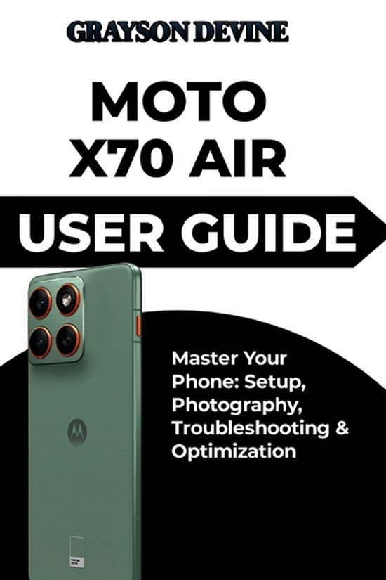 Moto X70 Air User Guide - cover