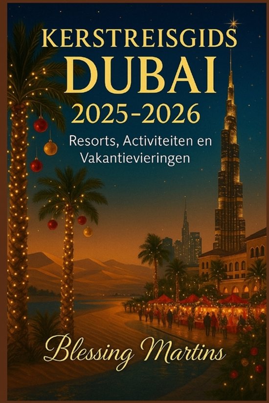 Kerstreisgids Dubai 2025-2026 - cover