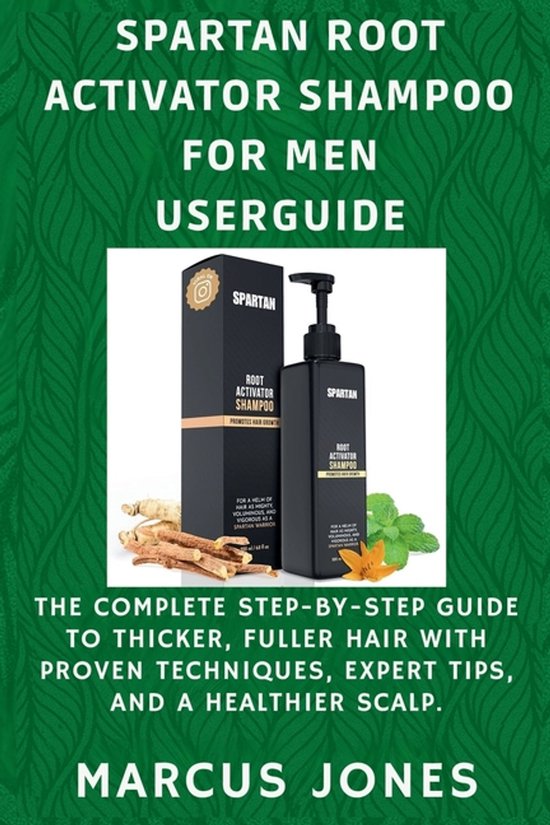 Spartan Root Activator Shampoo for Men Userguide - cover