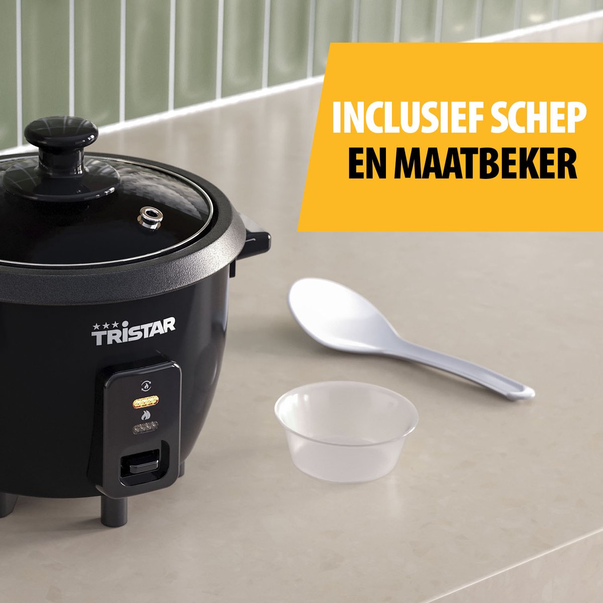 Tristar RK-6141 - Compacte Rijstkoker thumbnail 6