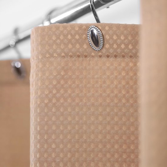 12 packs decoratieve douchegordijnhaken, roestvrijstalen doucheringen voor badkamer, douchegordijnringen hanger zeester schelp conch