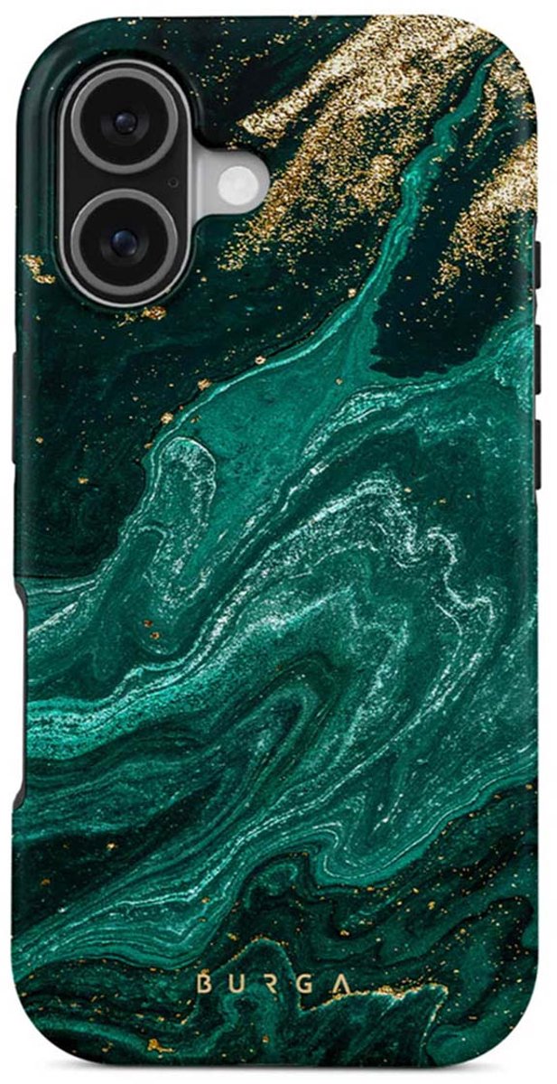 BURGA Tough MagSafe Case geschikt voor Apple iPhone 17 - MagSafe - Emerald Pool