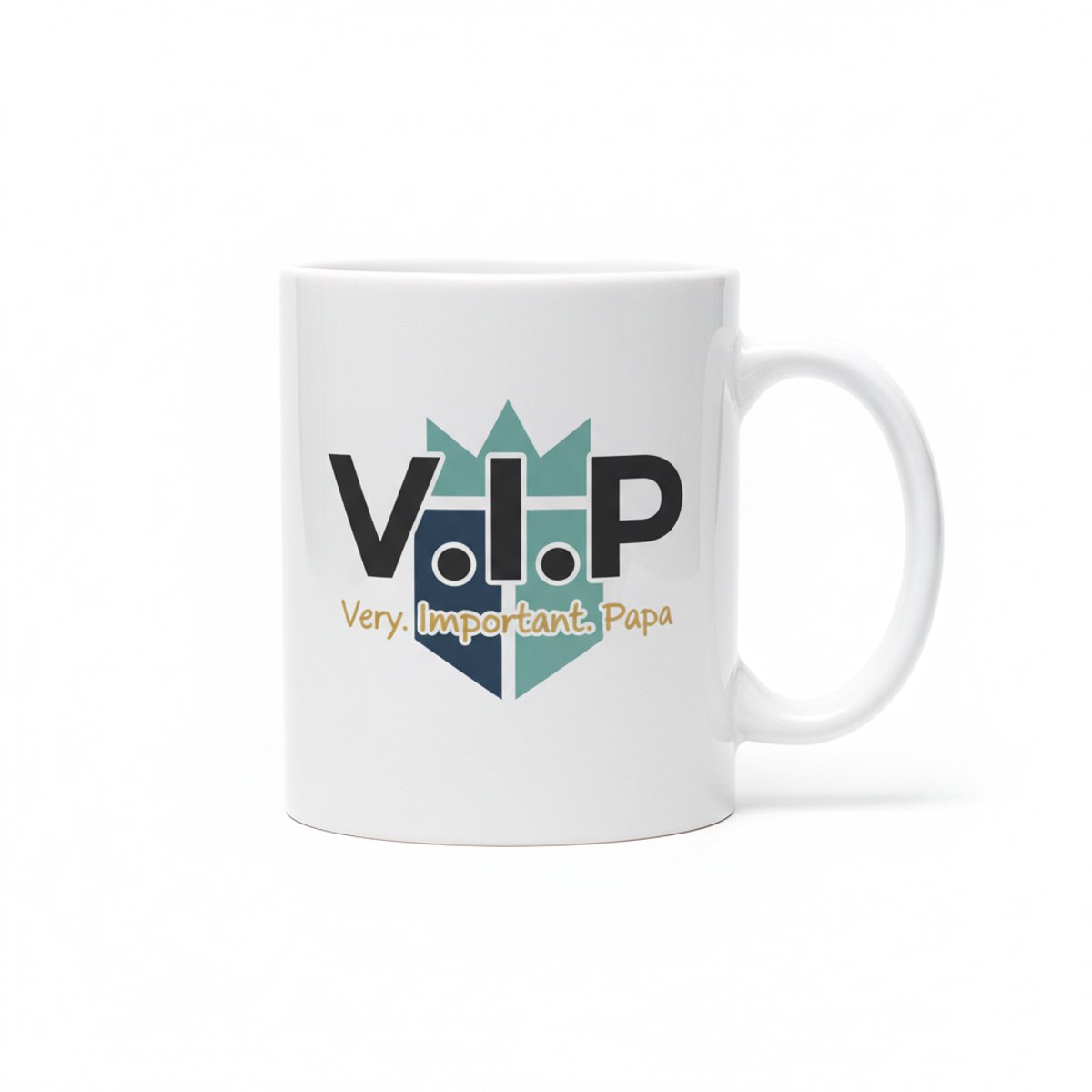 V.I.P “Very Important Papa” Mok – Vaderdag Cadeau Koffiemok 330 ml