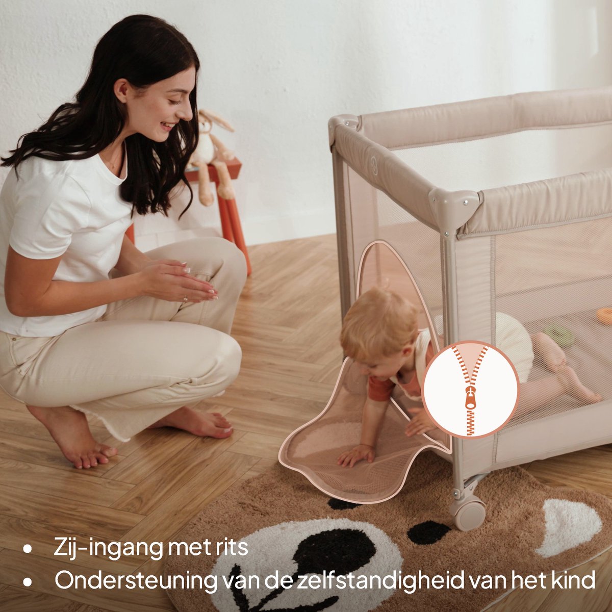 Lionelo Lionelo Amelie Campingbedje - afbeelding 2