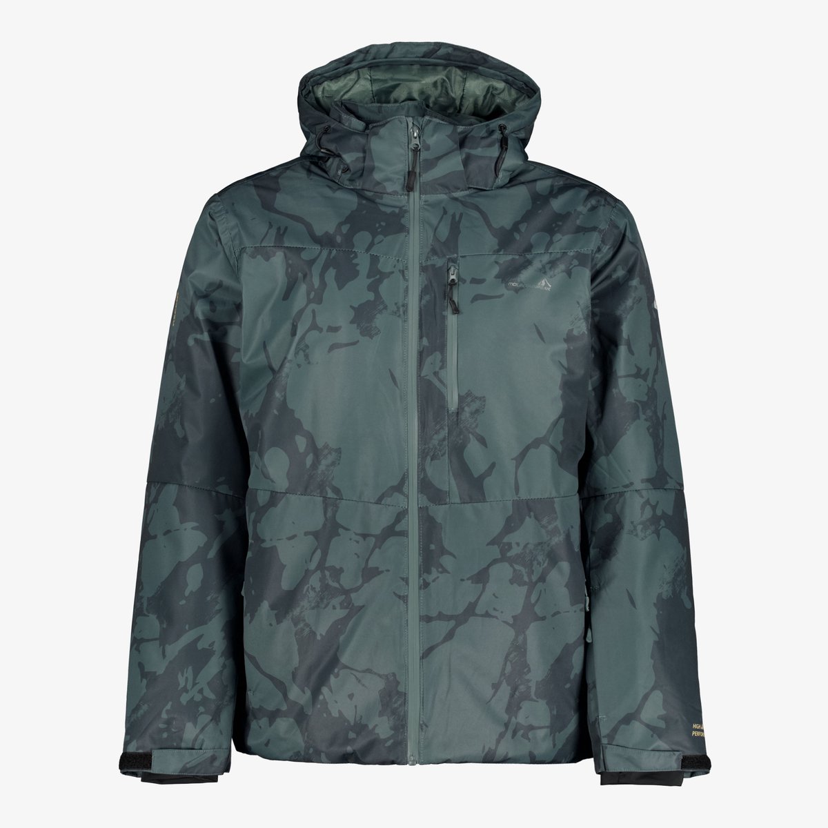 Mountain Peak heren ski-jas groen 10000 mm waterkolom - Maat XXL