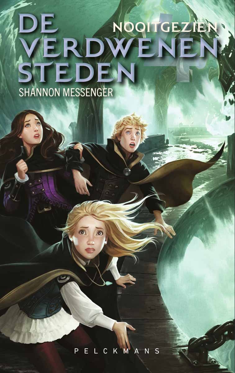 Omslag van De Verdwenen Steden 4: Nooitgezien