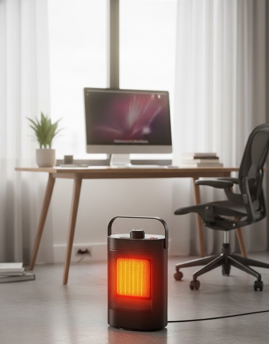 Compacte Energiezuinige PTC Keramische Ventilatorkachel - Keramische Ventilatorkachel 1500W – Stil - Medahomestore