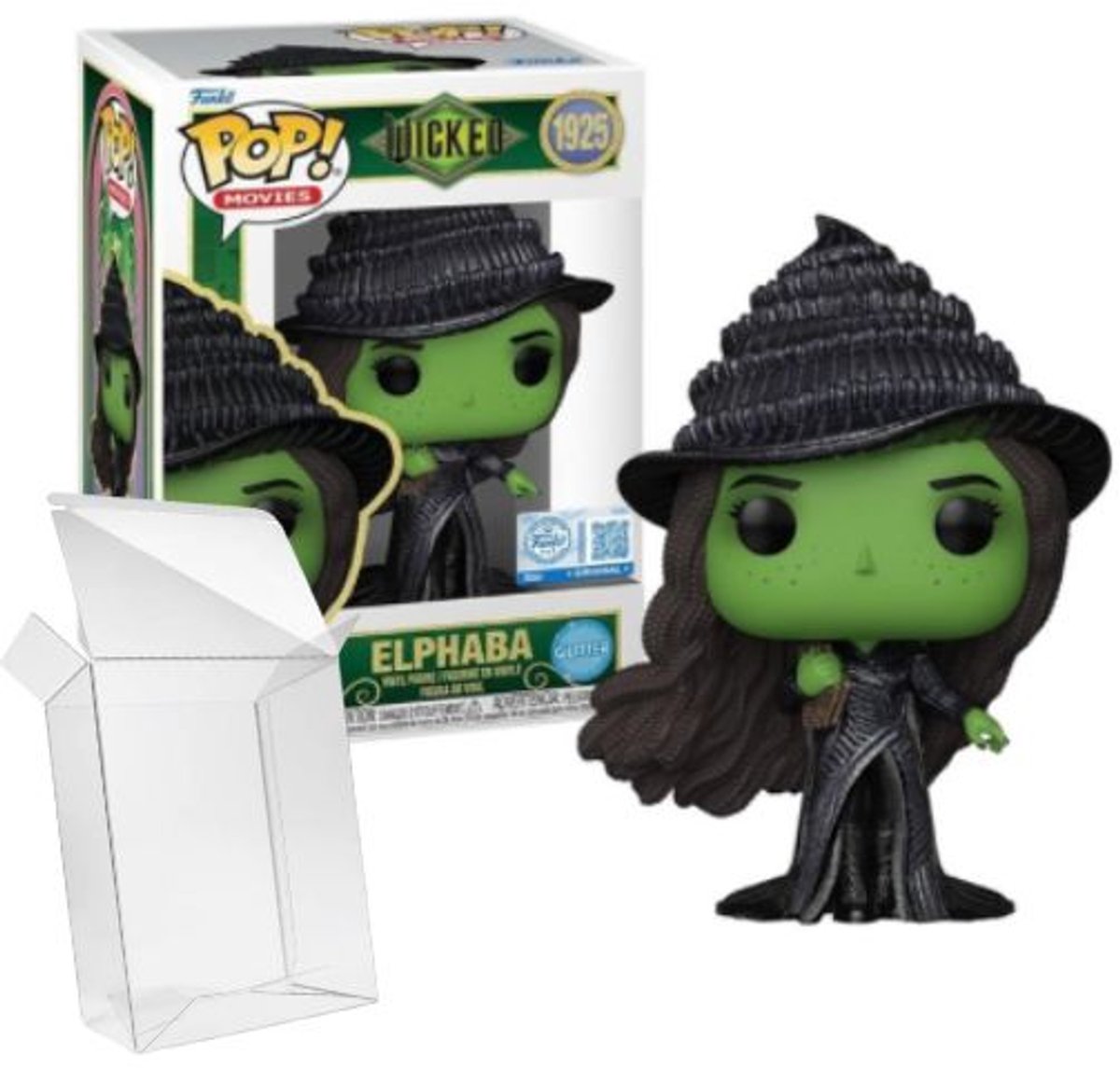 Funko Pop! Movies: Wicked - Elphaba #1925 (Glitter) Special Edition Exclusive