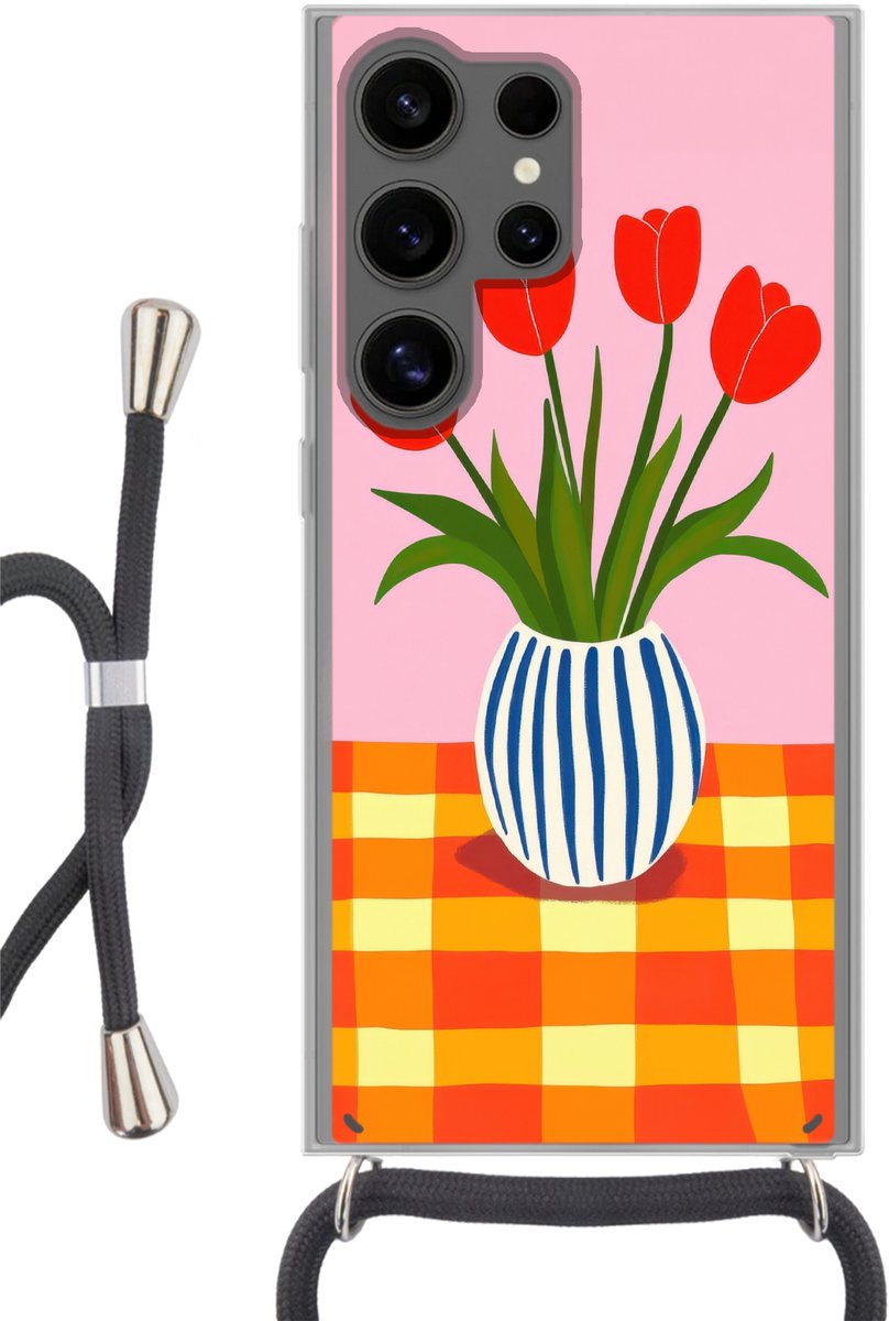 Tulpen - Roze - Vaas