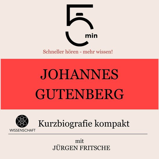 Johannes Gutenberg: Kurzbiografie kompakt - cover