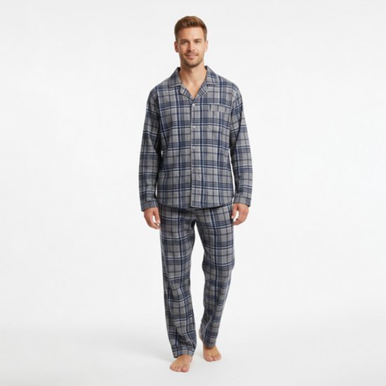 pyjama homme gianvaglia bleu m