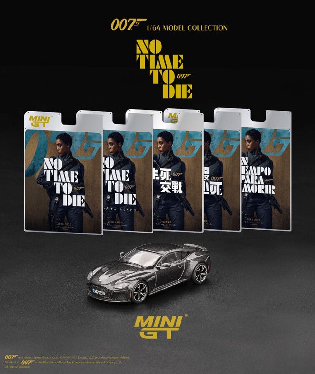 MINI GT Aston Martin DBS Superleggera - James Bond-No Time to Die