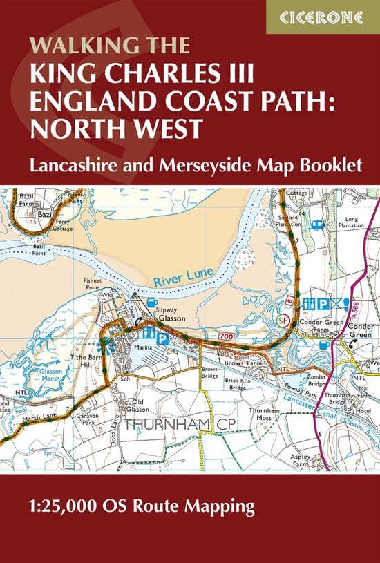 Cicerone Walking king Charles III England Coast Path: north  ... - cover