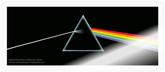 Pink Floyd Prism Sticker maat S (10 x 10 cm) | bol