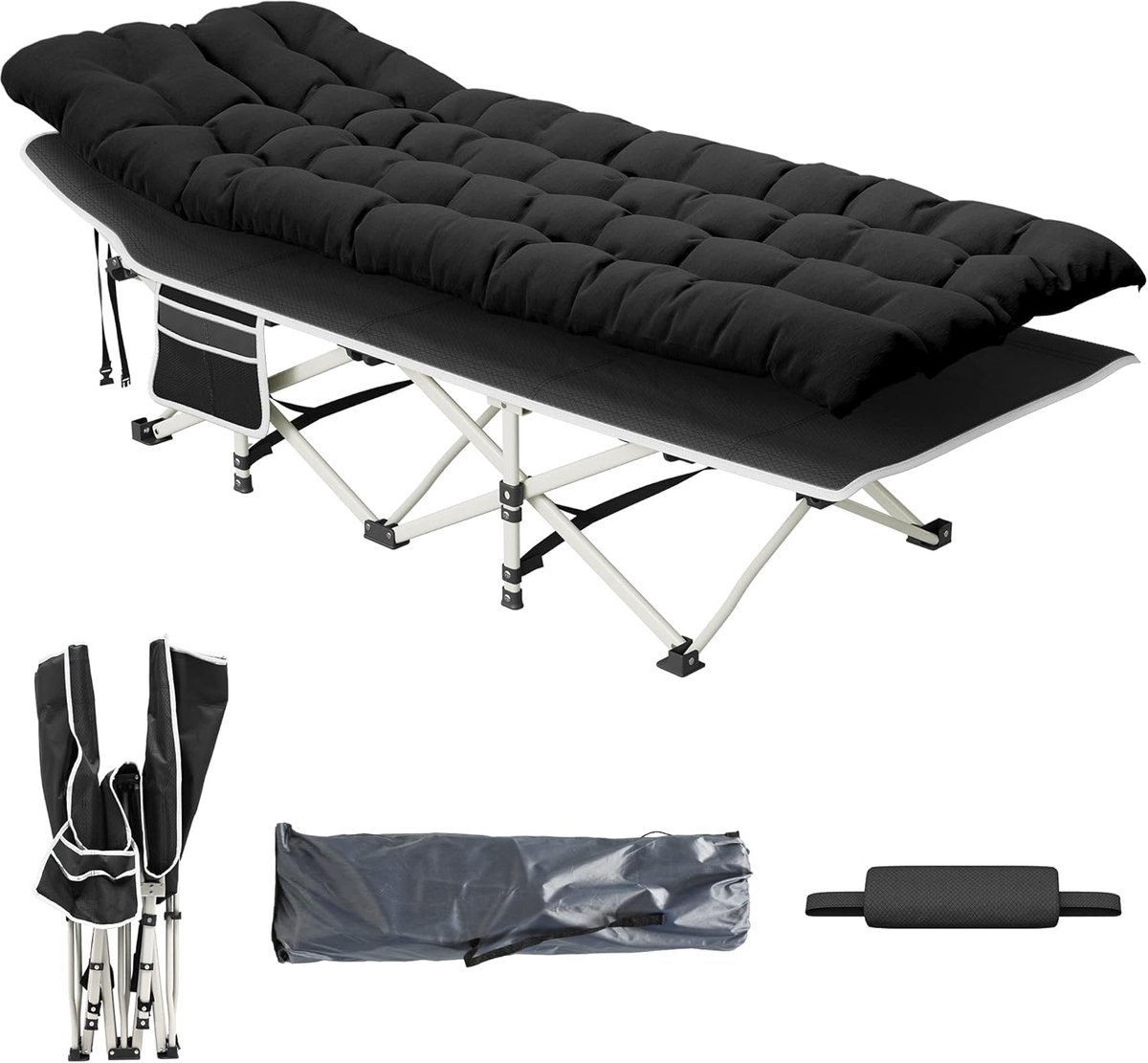 Lexium Veldbed - Kampeerbed - Veldbedden - Veldbed Kamperen - Kampeermatras