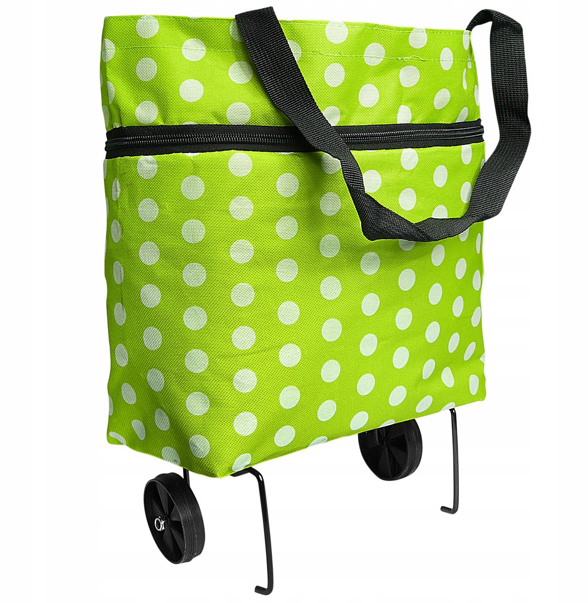 Opvouwbare boodschappentrolley met wielen, 20L