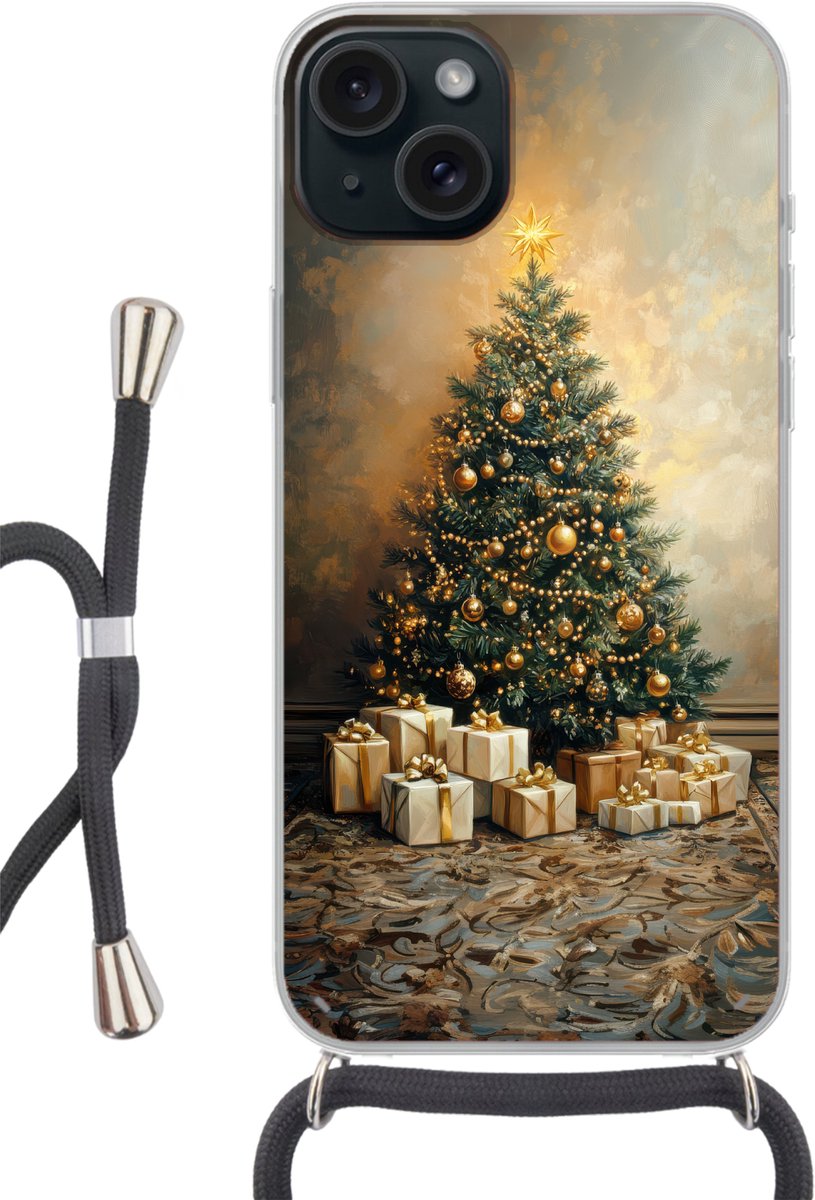 Kerstboom - Cadeaus - Goud