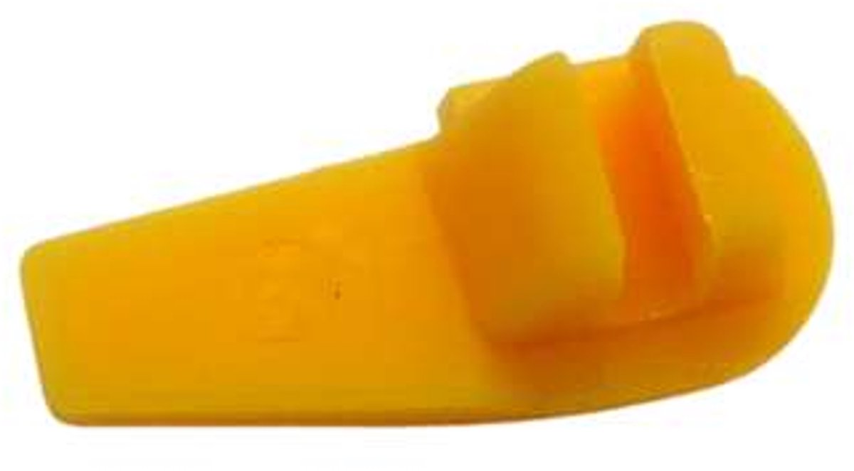 Plastic Beschermkap voor Montagevoet - Duurzaam - Geel - Universeel