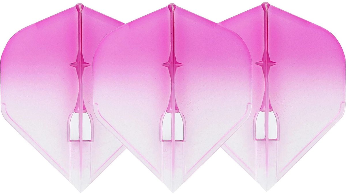 L-Style Champagne L1 Standard 2-Tone CWH×Pink - Dart Flights