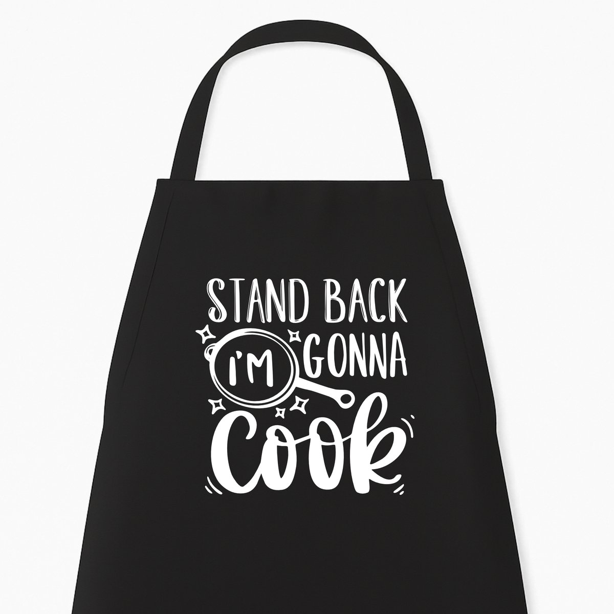 Grappig Kerstcadeau Kookschort "Stand back, I’m gonna cook" - Sinterklaas Cadeau - Cadeau Man/Vrouw