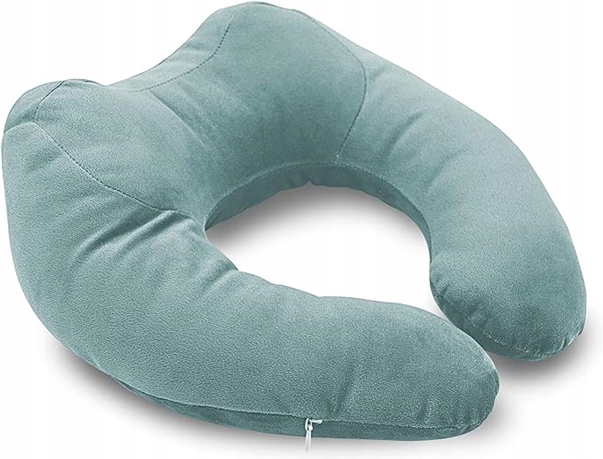 Reiskussen met Capuchon voor Nekondersteuning - Comfortabel en Compact