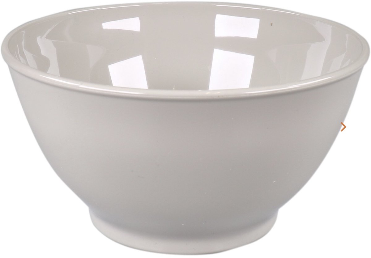 Schaal - Ornamin Rond- 800 ml Bowl (Herbruikbaar & Onbreekbaar) – Beige