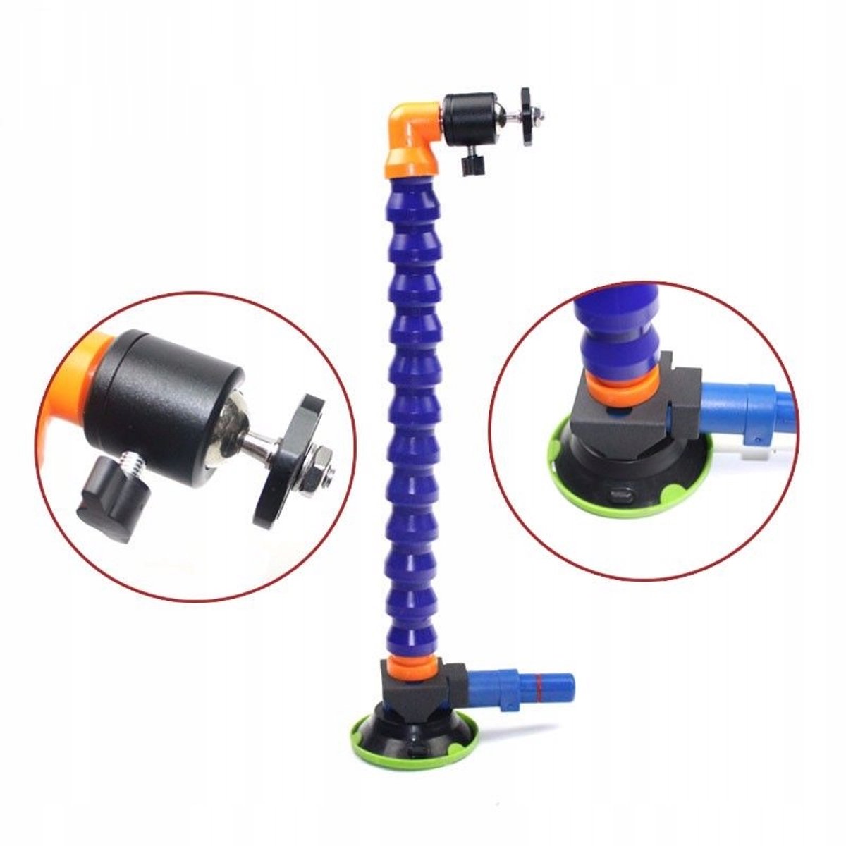 PDR Lampenhouder met Zuignap - Verstelbaar 44cm