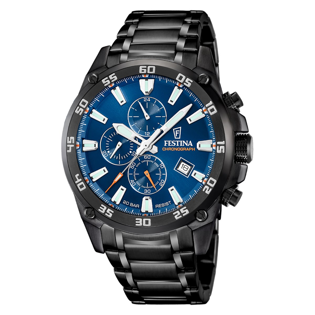 Festina - Timeless - F20735-1 - Heren - Horloge - Ø46