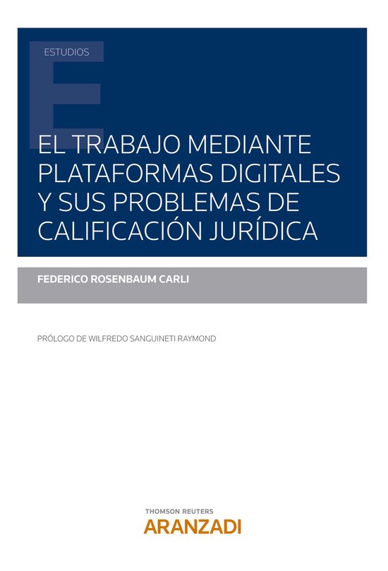 El trabajo mediante plataformas digitales y sus problemas de ... - cover