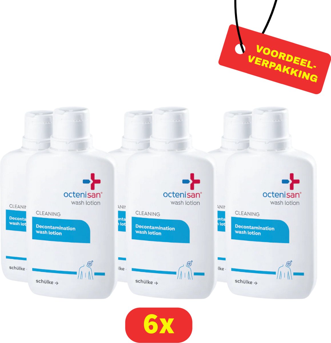 Schülke Octenisan Waslotion - 6 x 150 ml - Voordeelverpakking