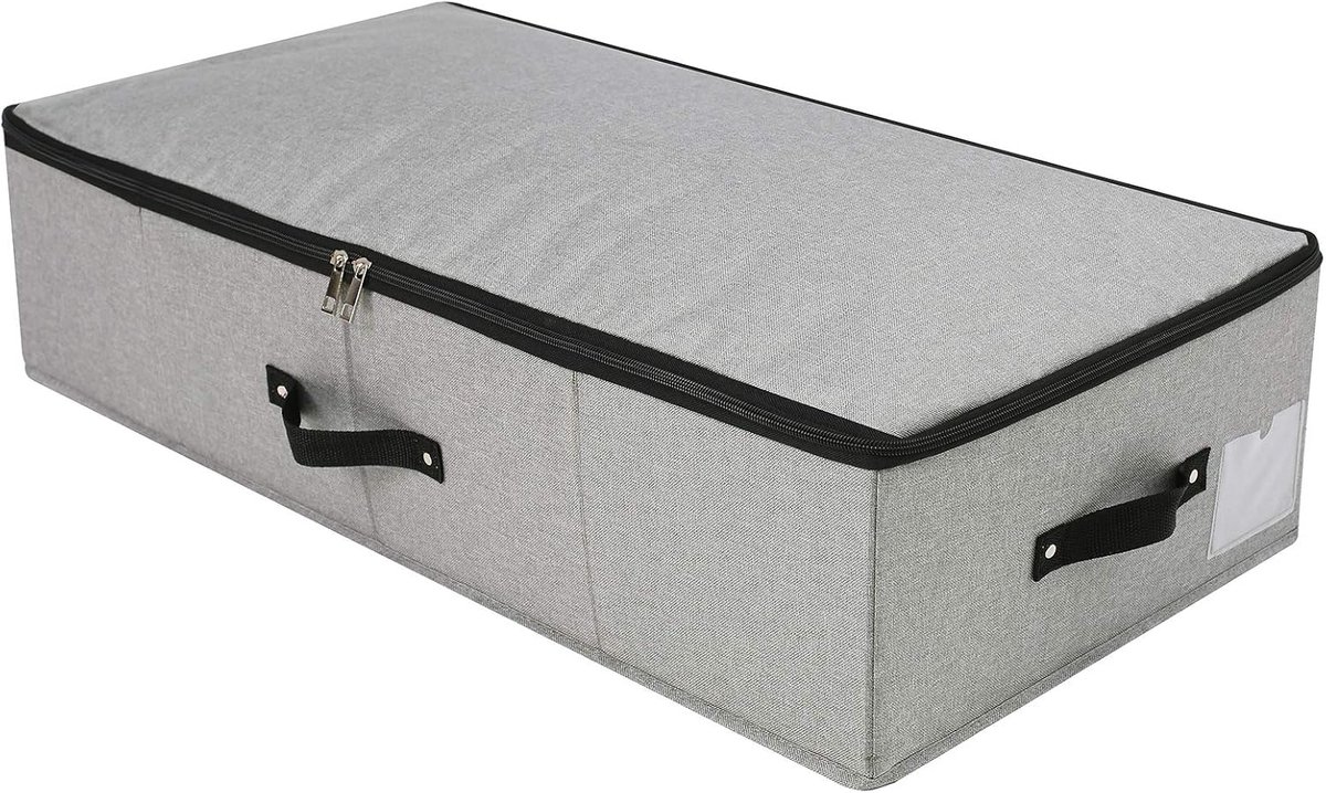 Kledingopslag-opbergbox voor winterkleding voor onder bed-75 x 38 x 18 cm-c