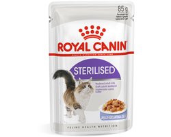 Royal Canin - Sterilised Jelly Kattenvoer Nat - 48 x 85 gr